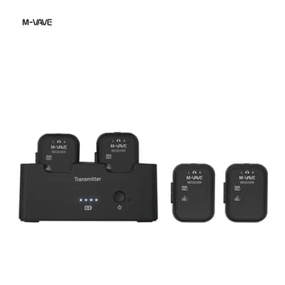 M-VAVE WP-12 2.4G Wireless Earphone Monitor System Rechargeable Transmitter 4 Receivers,price include the import duty to US buyer image 6