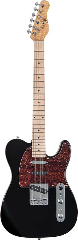 Michael Kelly Triple 50 Gloss Black Electric Guitar Gloss Back Electric Guitar MKT5SGBMRO image 1