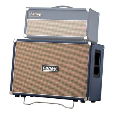 Laney LT212 LIONHEART 212 STRAIGHT Guitar Cabinet Loaded With 2 Celestion G12H Speakers + Slip Cover image 5