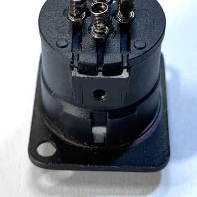 80's Neutrik (Swiss Made) NC3MD Series 3-Pin Panel Mount XLR Male Input Jacks image 4