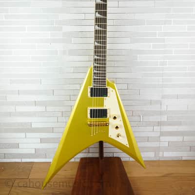 ESP LTD KH-V Kirk Hammett Signature - Metallic Gold image 11