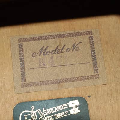 1979 Kay Model K475 Auditorium Size Acoustic Pro Setup New Strings Plays Great! image 4