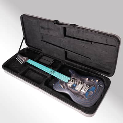 Lindo Saturn Pebble Electric Guitar and Premium Hardcase image 3