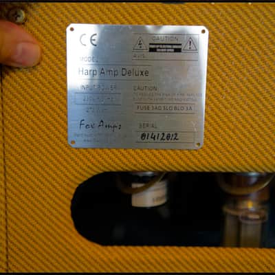 Fox Amps Harp Amp Deluxe 2012 - Tweed image 6