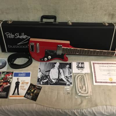 Eastwood Pete Shelley Signature Starway Buzzcocks 2007 Red Only 88 Made #20 image 1