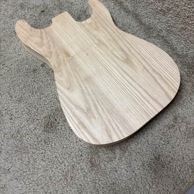 Raw Guitar Body Ash Body Stratocaster Style image 1