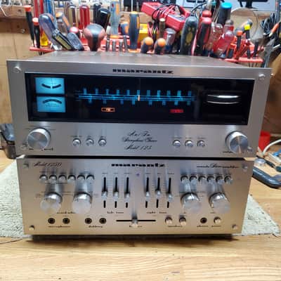 Marantz 1250/125 combo mid 70's - silver image 3
