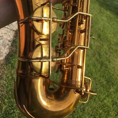 SUMMER DEAL CONN SAXOPHONE 6M VIII MATCHING VII NECK 1941 NAKED LADY ORIGNAL FINISH SWEET ORIGINAL CASE RECENTLY SERVICED DID NOT NEED ANYTHING PLAY TESTED image 22