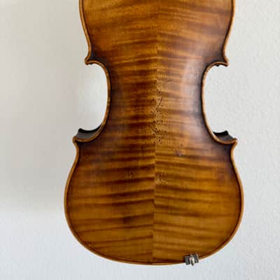 Antique German Violin, 4/4 Strad Copy, c. 1900 image 2