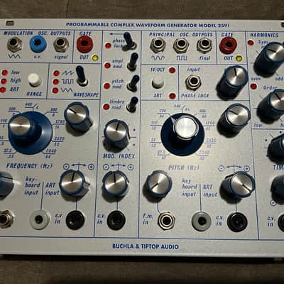Tip Top Audio Buchla 259t Programmable Complex Waveform Generator Eurorack Dual Complex Oscillator Module 2025 image 1