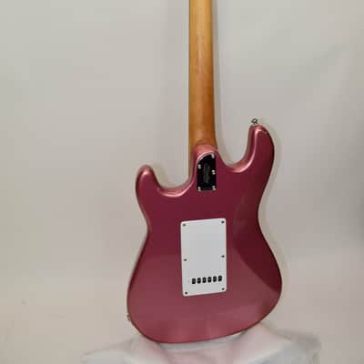 Sterling by Music Man Cutlass HSS Electric Guitar, Rose Gold image 12