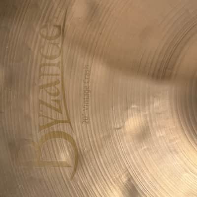 Meinl 20" Byzance Vintage Crash 2010 - Present - Sandblasted image 5