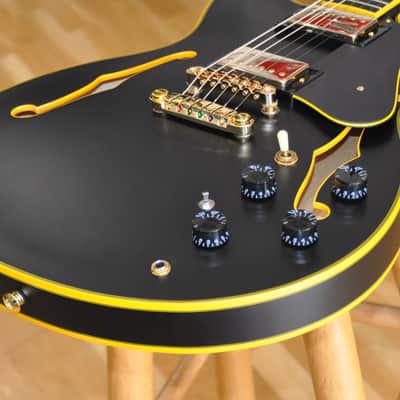 IBANEZ JSM20 BKL Black Low Gloss / John Scofield Signature / Artist Series / JSM20-BKL / PW25120382 image 4