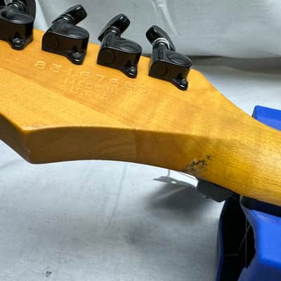 Gibson USA WC EB WRC Wayne Charvel Guitar with Case 1987 - Ebony / Black image 17