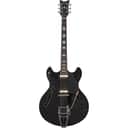 Schecter Guitar Research Corsair Semi-Hollow Electric Guitar Gloss Black 1552