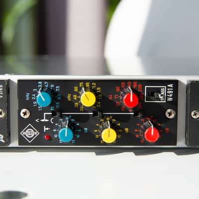 vintage stereo set TAB V-376B preamp / Neumann W491A EQ in housing with power supply XLR ! image 4