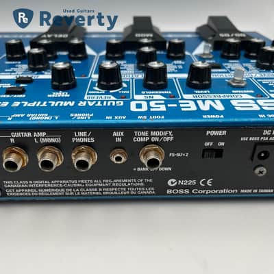 Boss ME-50 Multi Effects Guitar Pedal Made in Taiwan Used image 14