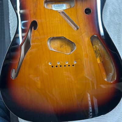 Fender Telecaster ThinLine Deluxe - 3TS Partscaster image 23