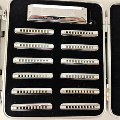 Lot of 42 Harmonicas, 2 Chromonicas, 3 Cases - Suzuki, Hohner, Tombo image 4
