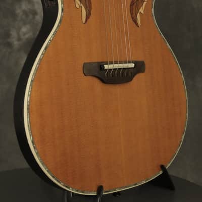 rare 1996 Ovation Viper EA68-7LTD Natural 30th Anniversary image 13