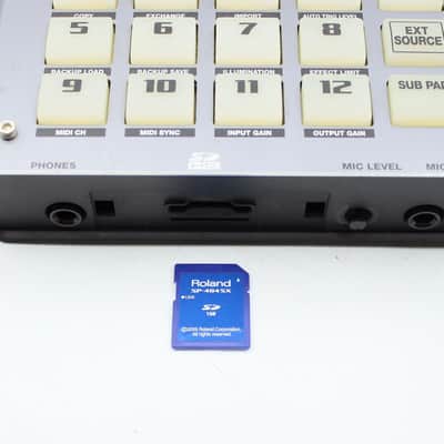 Roland SP-404SX Linear Wave Sampler With Power Supply 1GB SD Card E3L1377 image 11