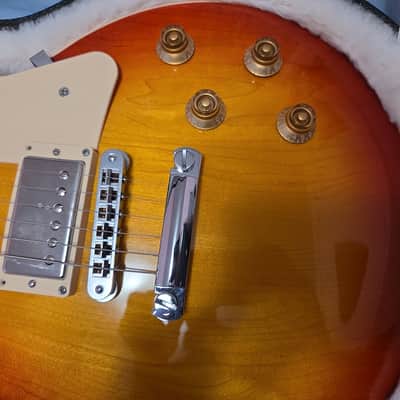 2010 Gibson Les Paul Traditional Pro Guitar Sunburst 50s Wiring Seymour Duncan PEARLY GATES image 3