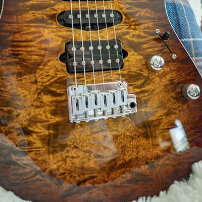 Suhr Modern Plus HSH with Roasted Maple Fretboard - Bengal Burst image 3