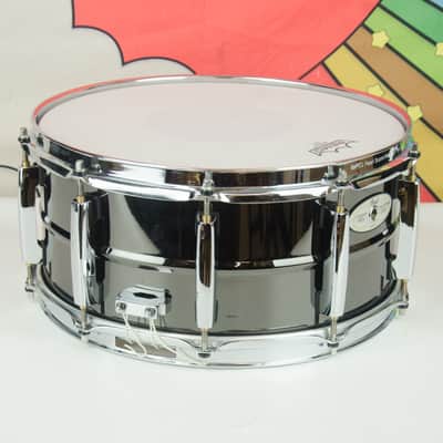 Used Pearl Sensitone Elite 14 x 6.5" Black Nickel Snare image 6