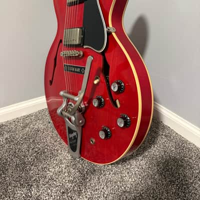 Gibson Custom Shop Rich Robinson '63 ES-335 VOS 2014 - Aged Cherry imagen 7