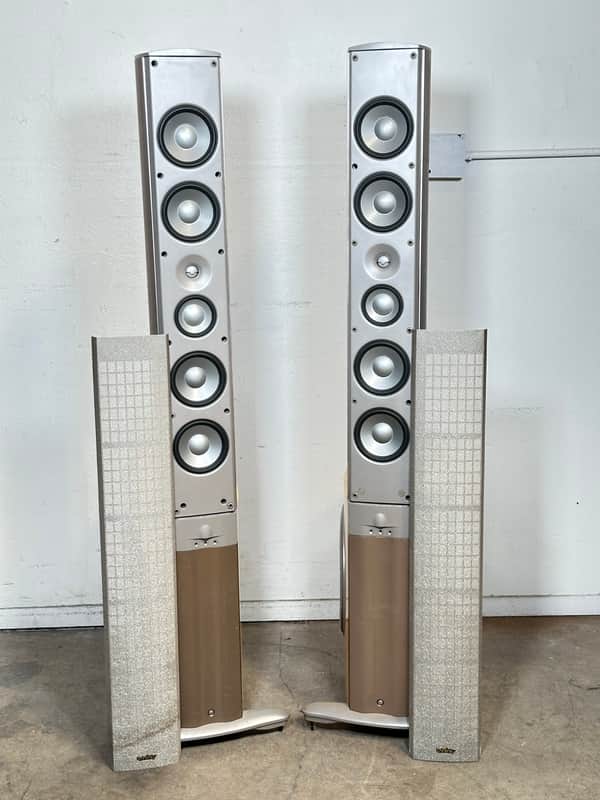 Infinity Prelude MTS Powered Tower Speaker Pair image 1
