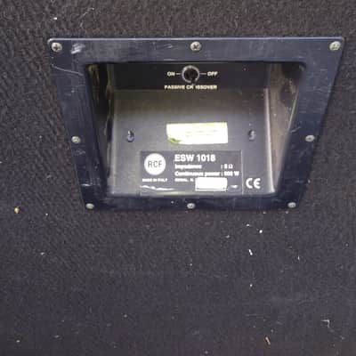 RCF ESW1018 BLACK PAIR image 2