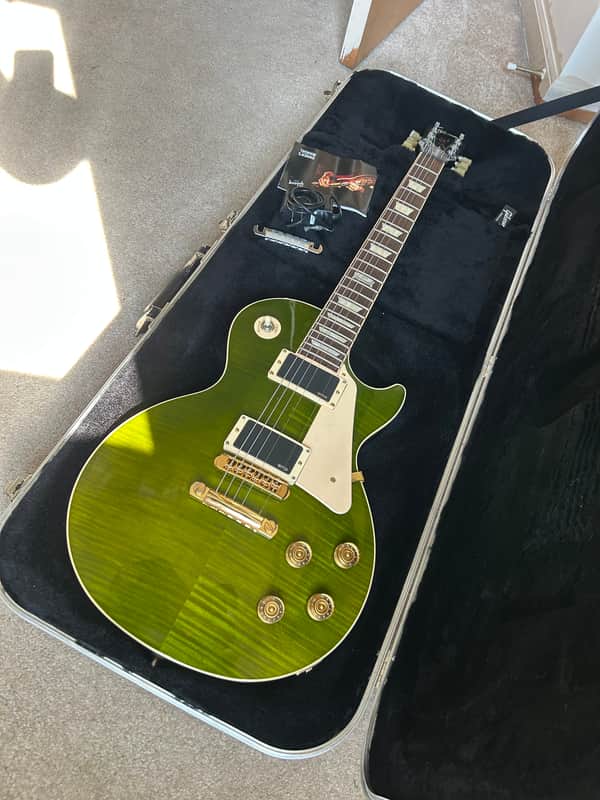 Gibson Les Paul Peace 2014 - Mellow Out Green with OHSC - Image 4
