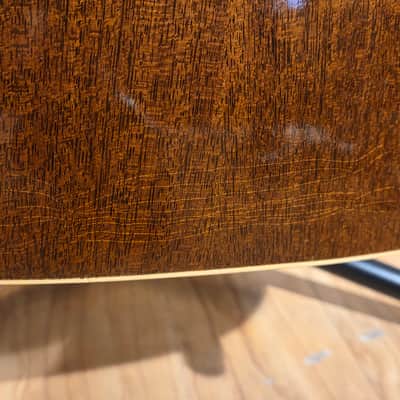 Vintage 1968 Epiphone FT-79 Texan Sunburst w/Original Adjustable Bridge - Over-sprayed Top Only, Changed Bridge & Neck Set image 25