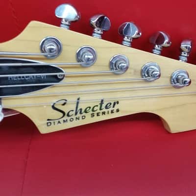 Schecter Hellcat VI 6 string Bass Guitar Sunburst image 3