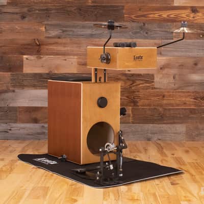 LOOTA PROFESSIONAL DRUM KIT BUNDLE, DARK ARCTIC BIRCH, WITH RIGHT FOOT PEDAL image 1