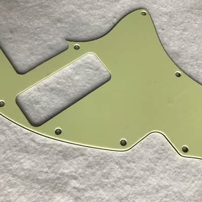For Fender US Telecaster Thinline/Tele 69 P90 Guitar Pickguard,3 Ply Vintage Green image 5
