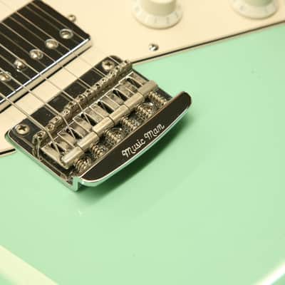 Ernie Ball Music Man Albert Lee HH Hardtail - 2010 - Mint Green - w/ EBMM Case and Case Candy image 7