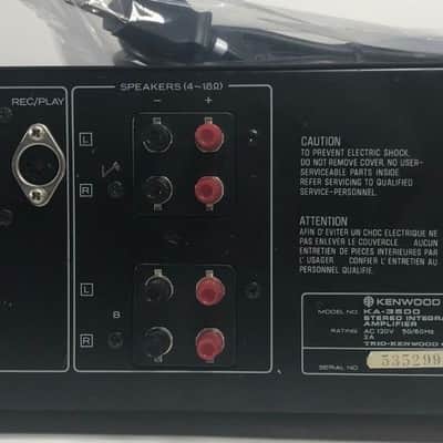 Kenwood - KA-3500 - Stereo Integrated Amplifier - FULLY Restored image 7
