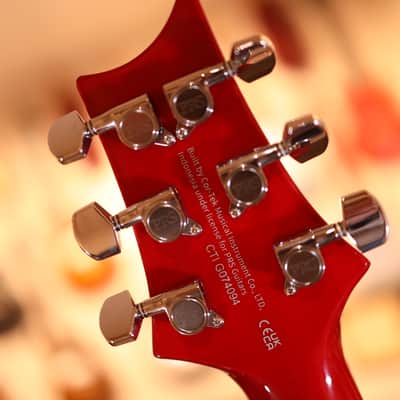 PRS SE Custom 24-08 Electric Guitar - Charcoal Cherry Burst 4094 image 13