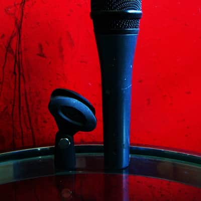 Vintage 1990's Sennheiser E815S dynamic cardioid microphone Low Z w mic clip image 10