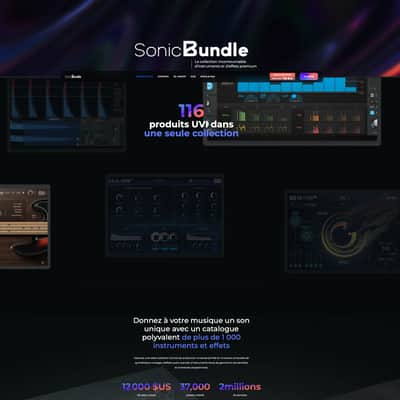 UVI Sonic Bundle - 116 audio plug-ins image 3