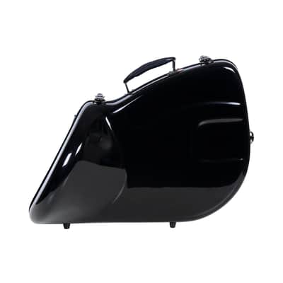 Crossrock French Horn Case - Fiberglass Hardshell Bell Undetachable Hard Case with Backpack Straps image 6
