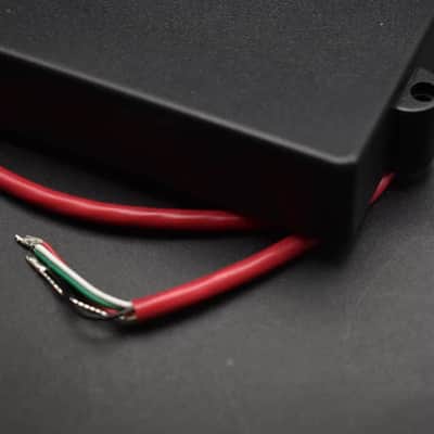 Closed 4 String StingRay Style Bass Pickups Neck and Bridge Set image 2