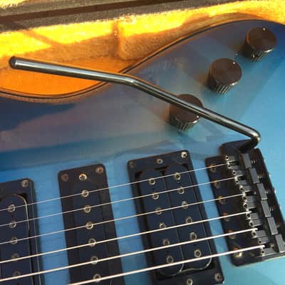 Rare 1984 Electra Westone X185 Blue Burst Tone Machine image 17
