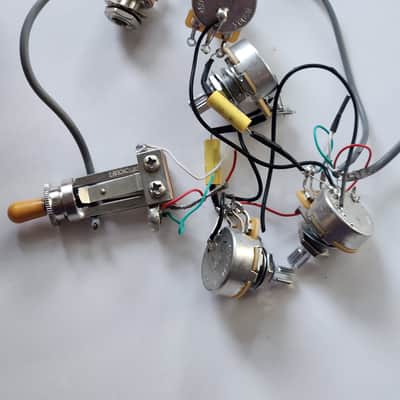 Gibson/Epiphone 1959 Standard Reissue Wiring Harness// CTS, Mallory, Switchcraft image 5