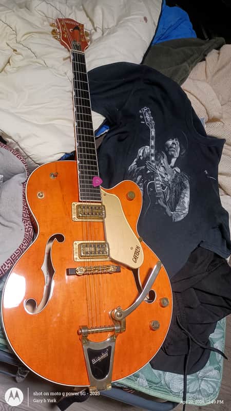 極上ほぼ未使用!! GRETSCH 6120-60 グレッチ 1999年製 Gretsch 6120-60 Orange 1999 | Reverb