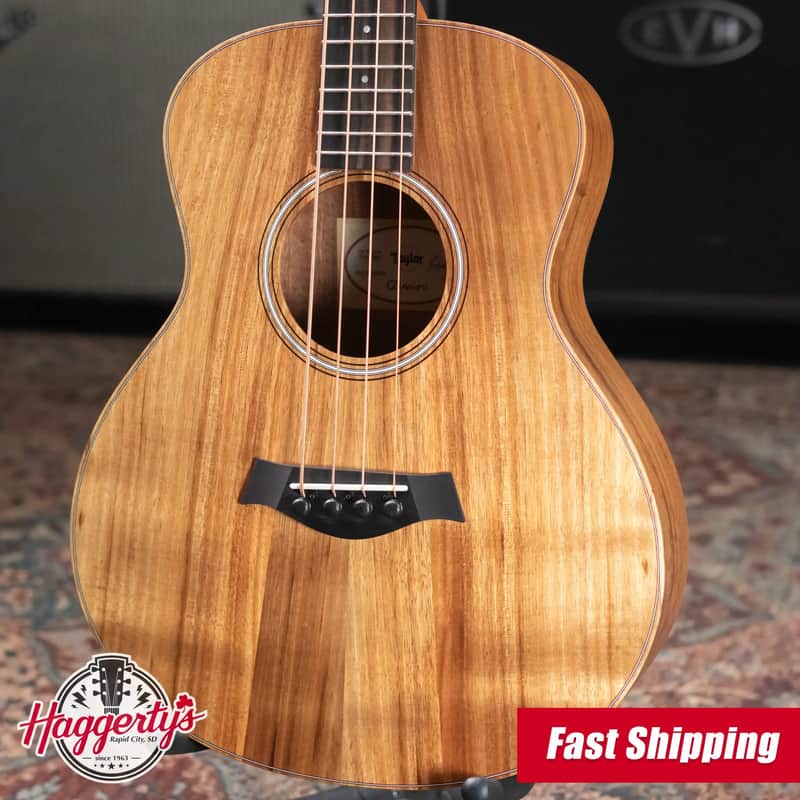 Taylor GS Mini-e Koa Acoustic/Electric Bass with GS Mini Bag image 1