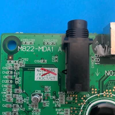 CASIO LK-175 Keyboard Replacement Part: Main Motherboard Processor Circuit Board image 10