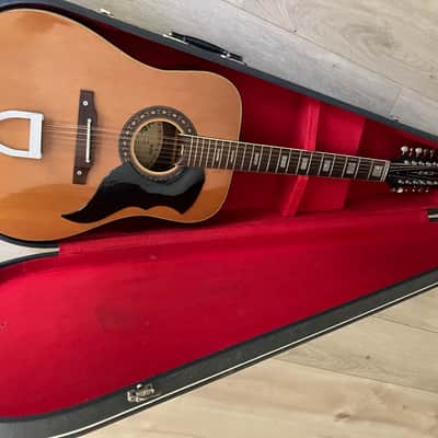 *** Vintage *** Rare *** Eko Ranger XII 12 String *** Pro set up *** Original Hard Case image 1