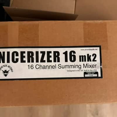 Phoenix Audio Nicerizer 16 Mk2 Summing Mixer 2010s - Black image 5